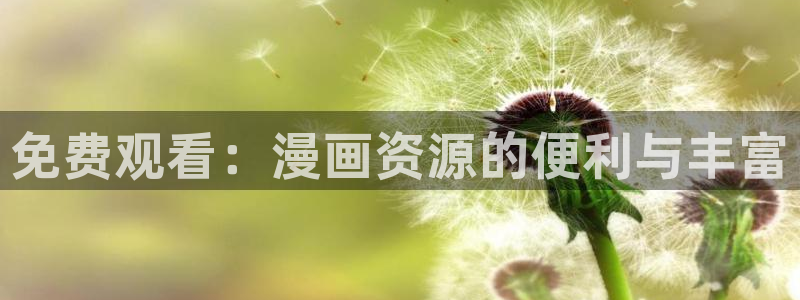 51漫画画下拉式：免费观看：漫画资源的便利与丰富